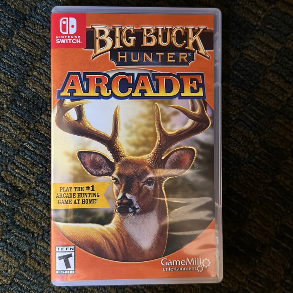 Big Buck Hunter Arcade game Nintendo Switch.